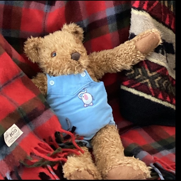 Vintage Tunic Velour Top Red Carter's Size 3 Months VNPLVC - Picture 6 of 16